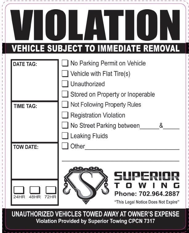 DL Custom | BBGRAFX | Violation Label | 4"x 5" RCR | REORDER