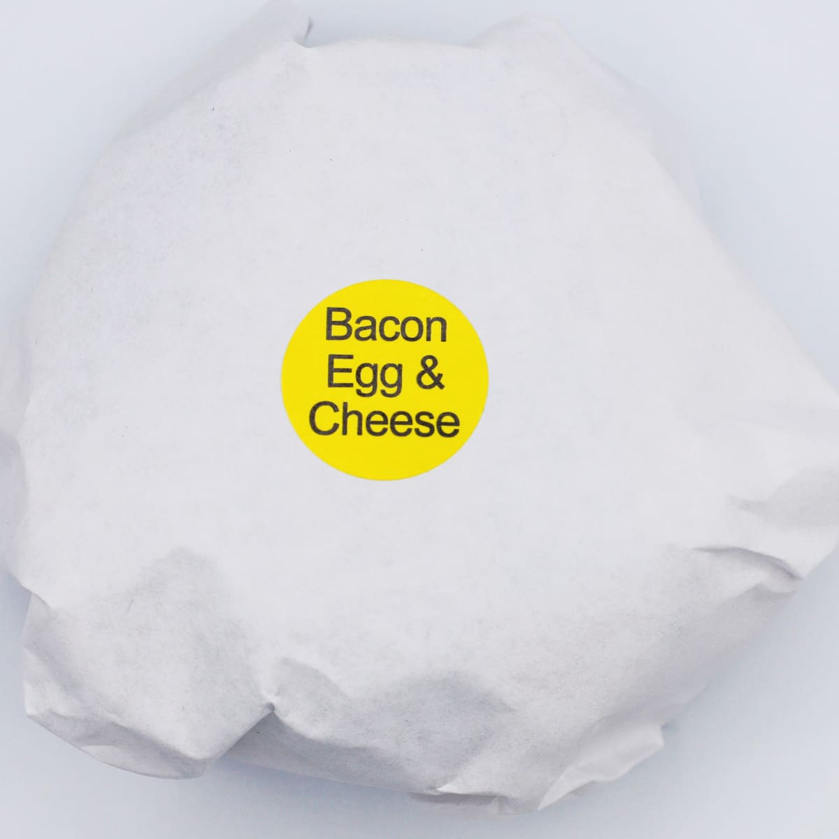 Bacon Egg and Cheese Deli Labels