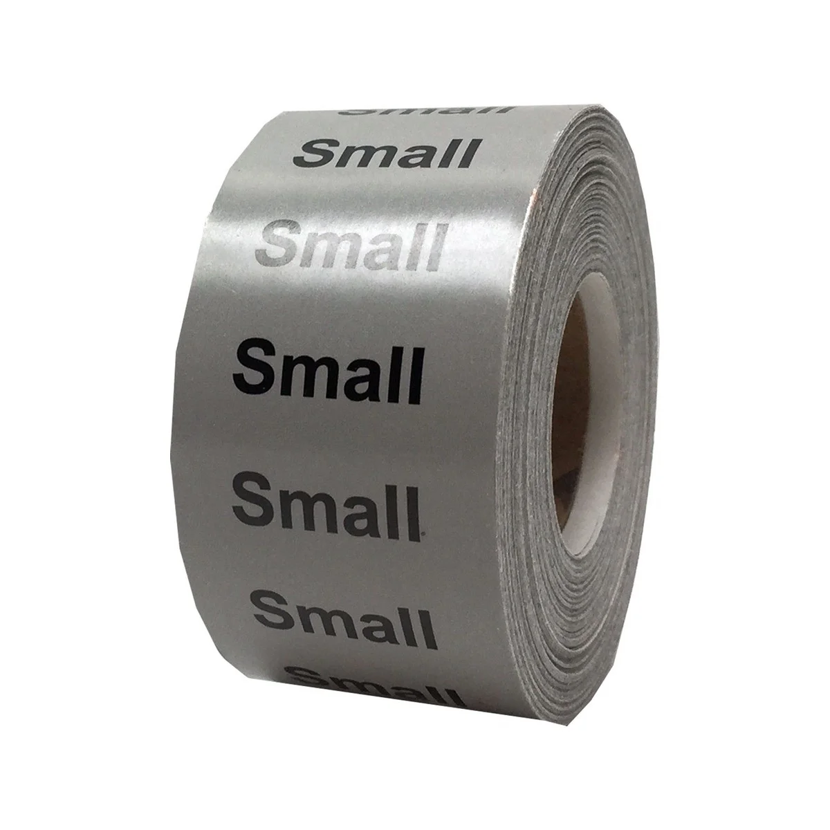 Color Coded Size Strip Labels for Retail Shirts | 1.25" x 5"