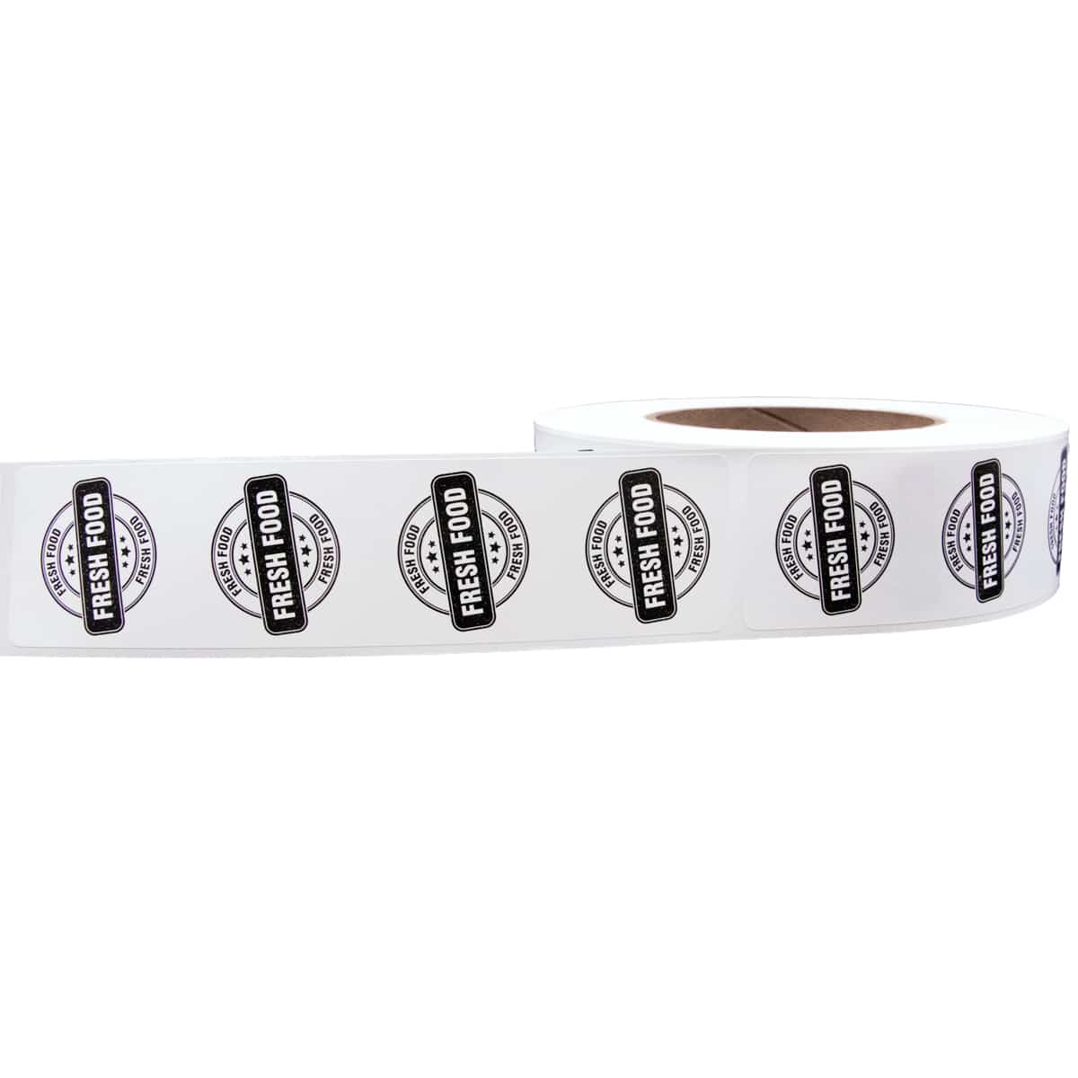 Fresh Food Take-Out Tamper Delivery Labels - 500 Count