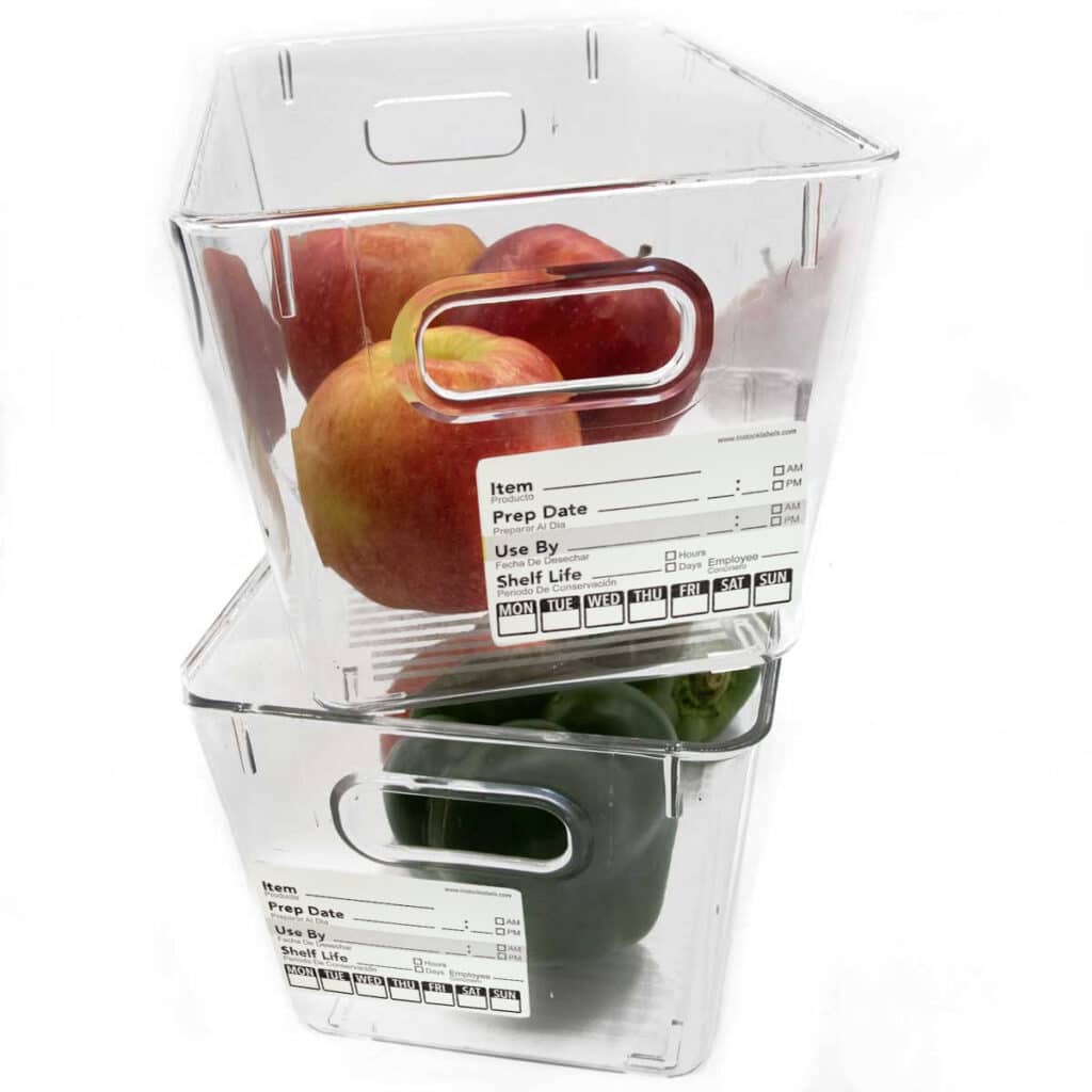 2 x 3" Dissolvable Yellow Universal Prep New Design Labels ...