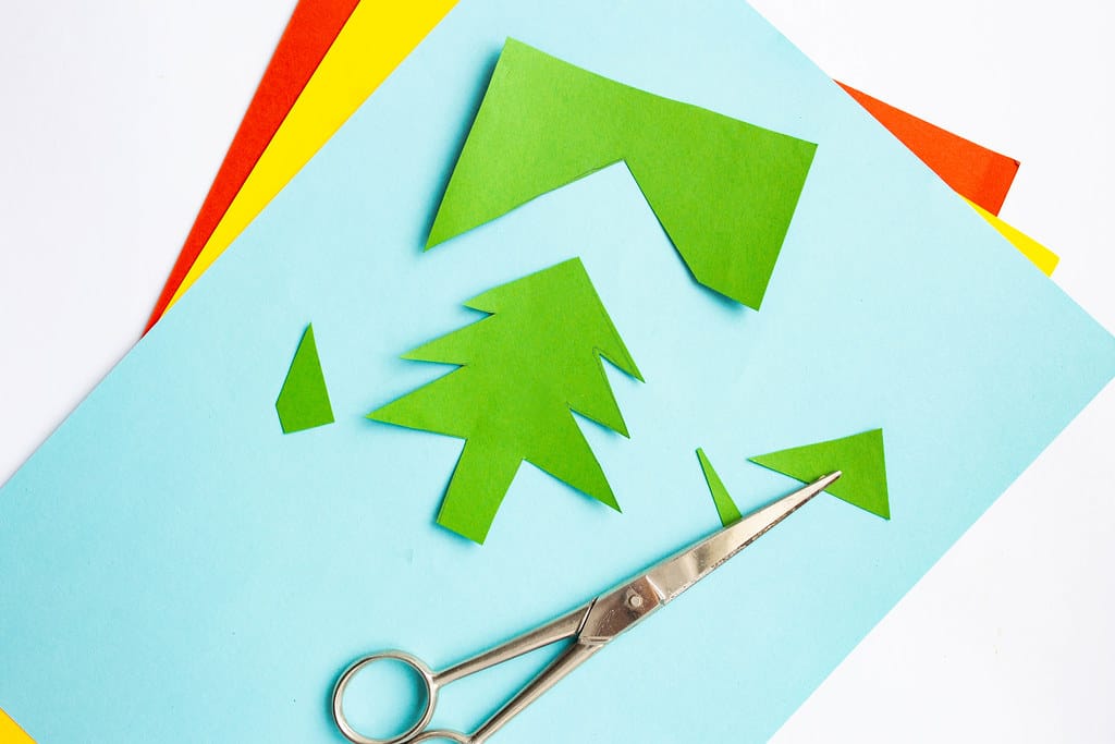 Cut out Christmas Tree