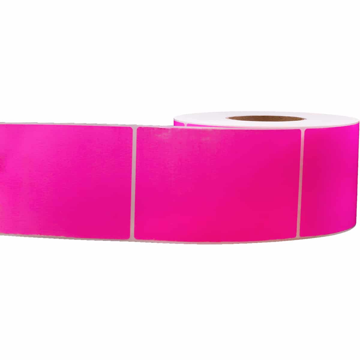 Thermal Transfer Fluorescent Pink Labels | 3" Inch Core | 4" x 6" | 1000 Count