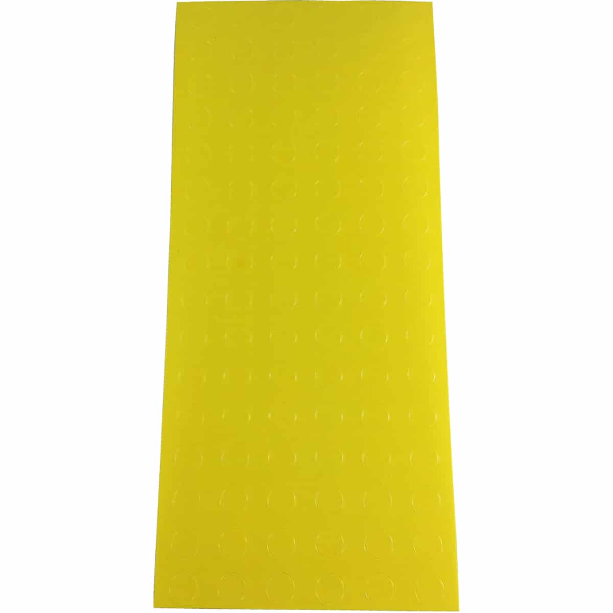 Tiny Yellow Color Dot Stickers 1/4" Round