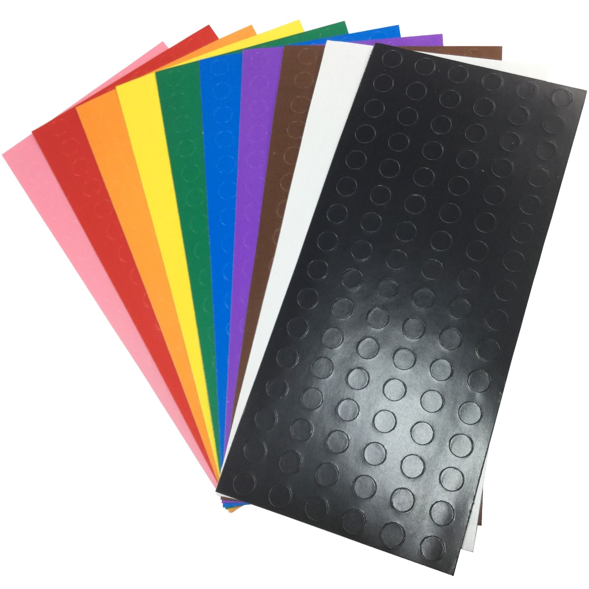 Tiny Color Dot Stickers in Ten Pack 1/4" Round