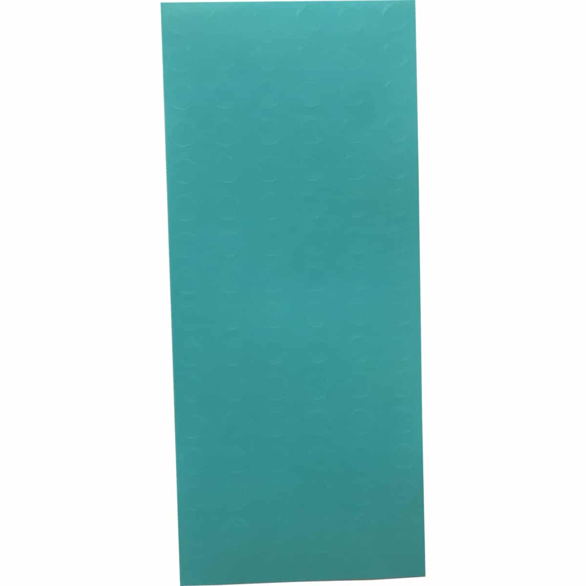 Tiny Teal Color Dot Stickers 1/4" Round