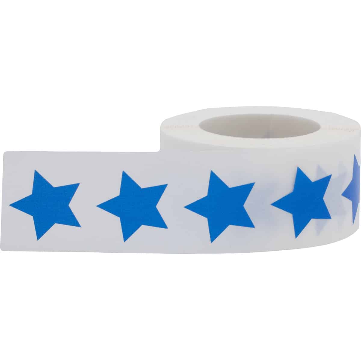 Blue Star Stickers 3/4" Inch