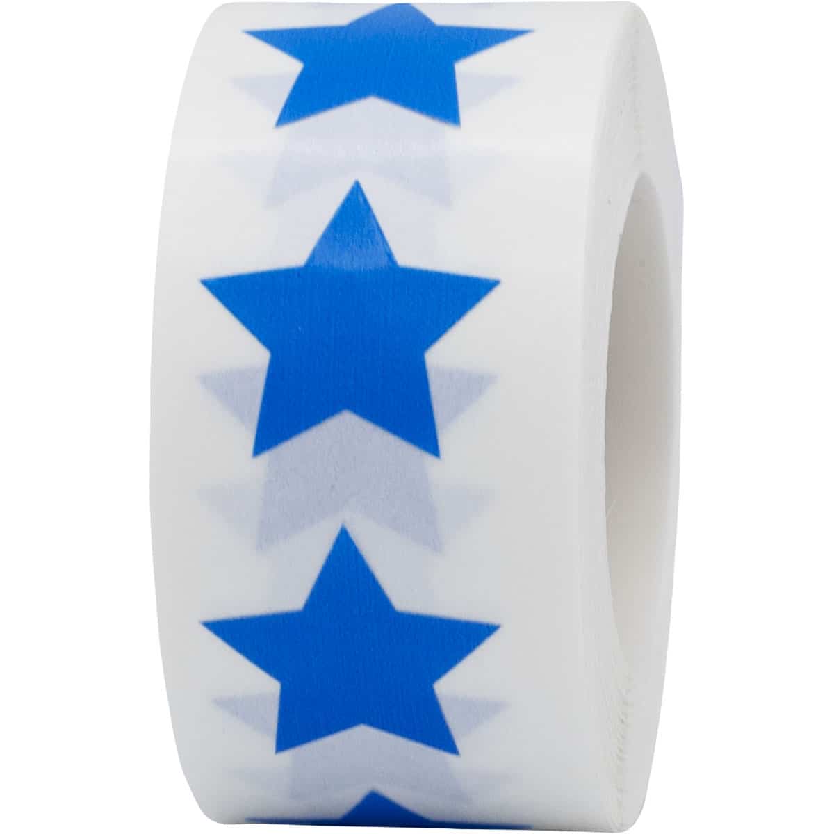 Blue Star Stickers 3/4" Inch