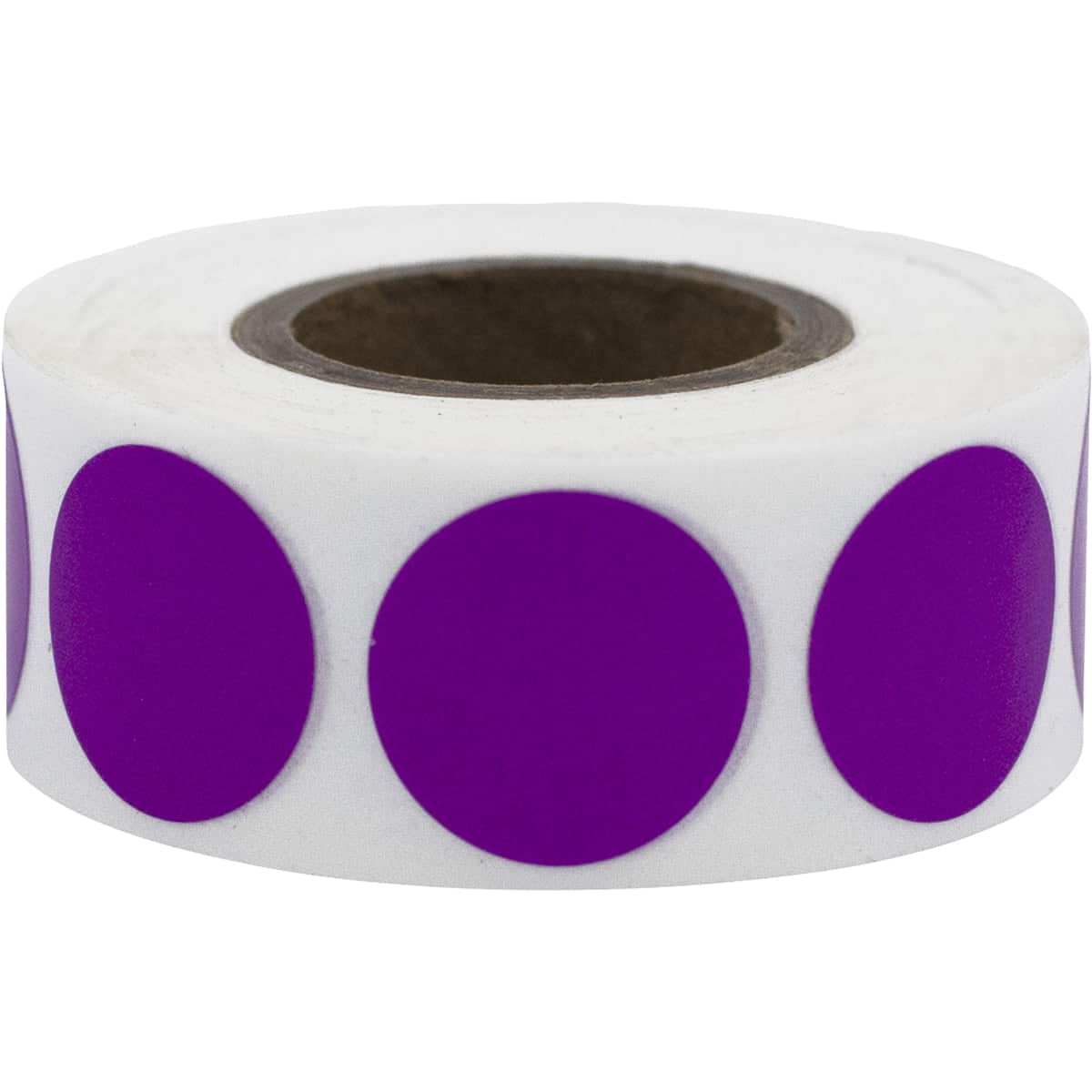 Lilac Color Code Labels 3/4" Round