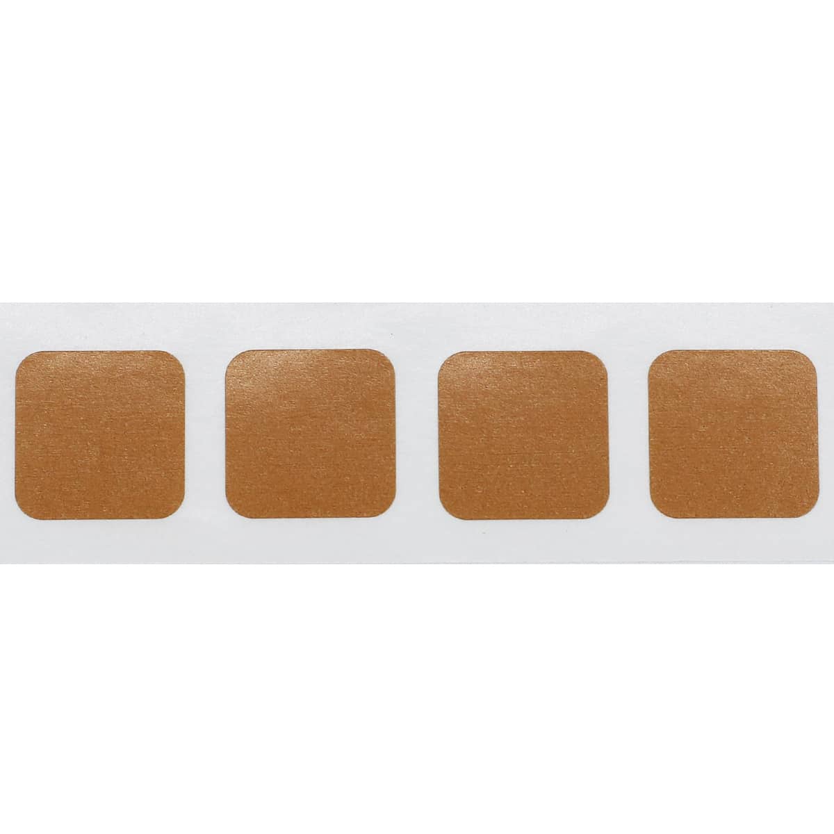 Tan Colored Labels 3/4" Square