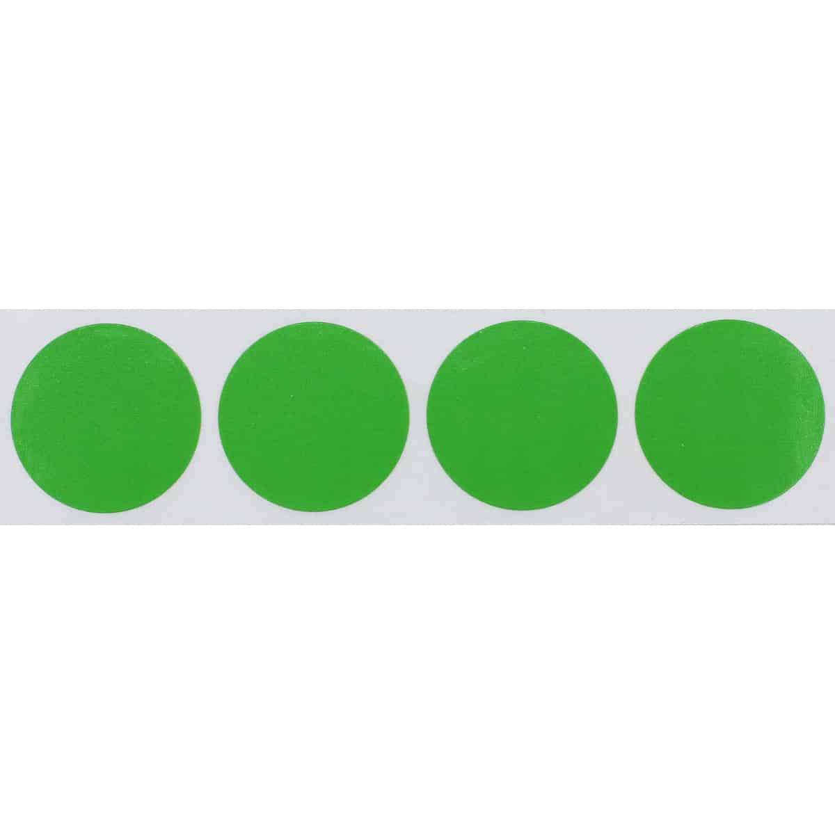 Light Green Labels 1" Round