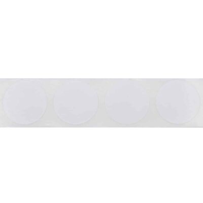 White Colored Labels 1.5" Round | InstockLabels.com