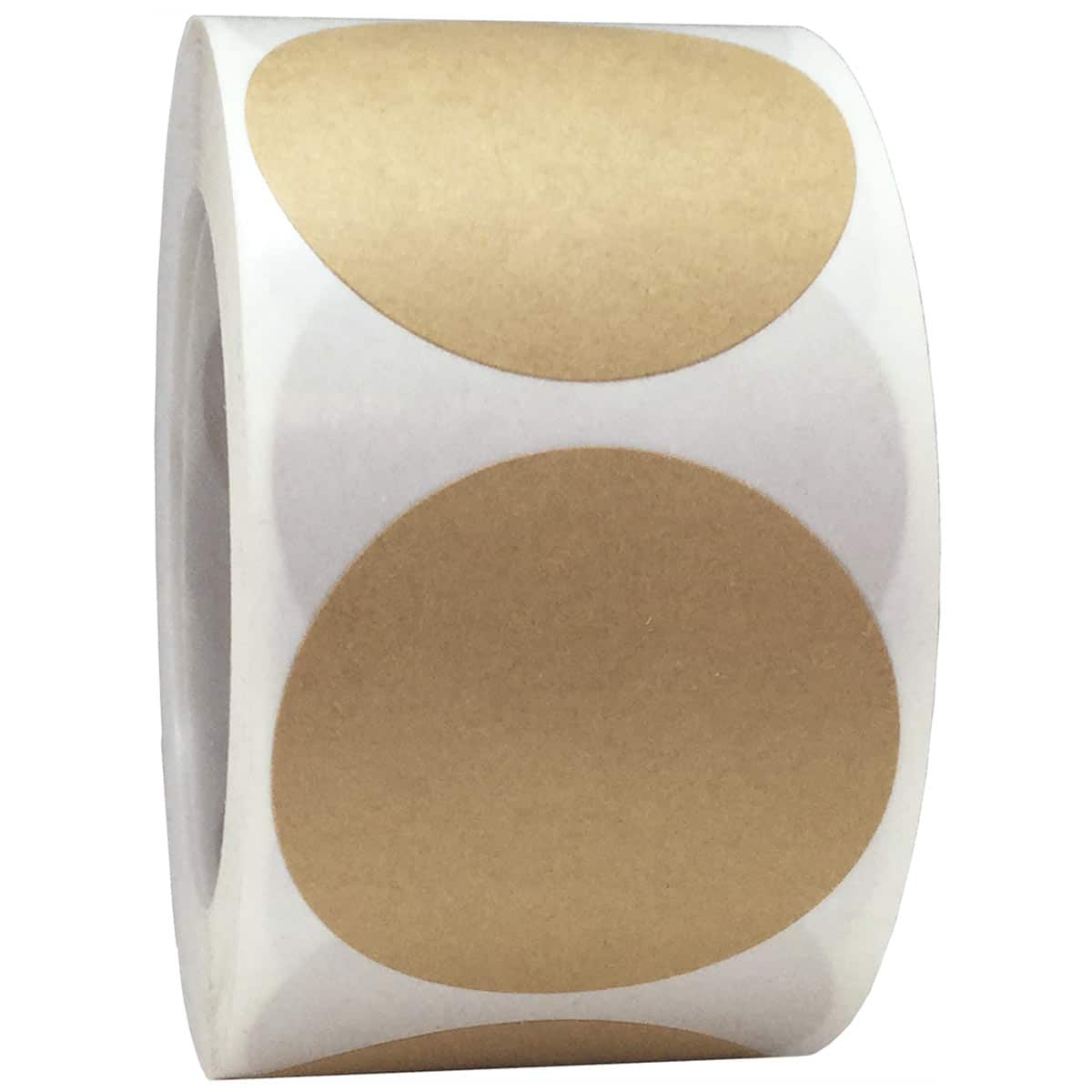 Natural Kraft Labels 2.5" Round