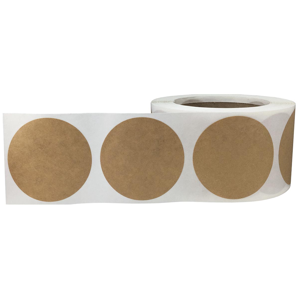 Natural Kraft Labels 2.5" Round