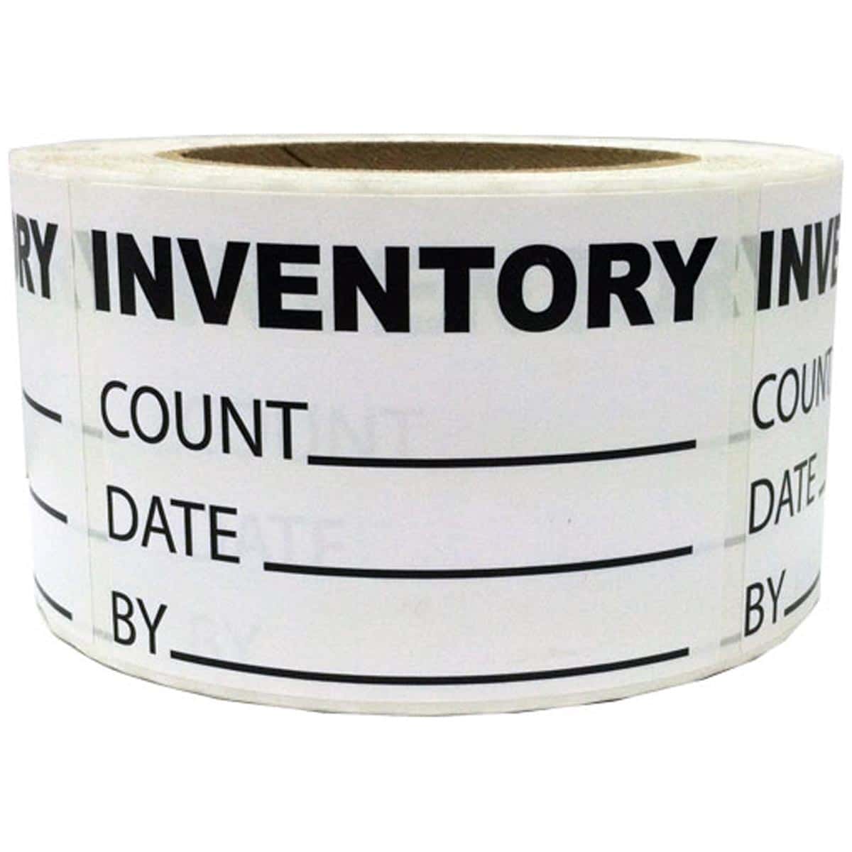 Inventory Count Warehouse Labels 3.5 x 2.5"