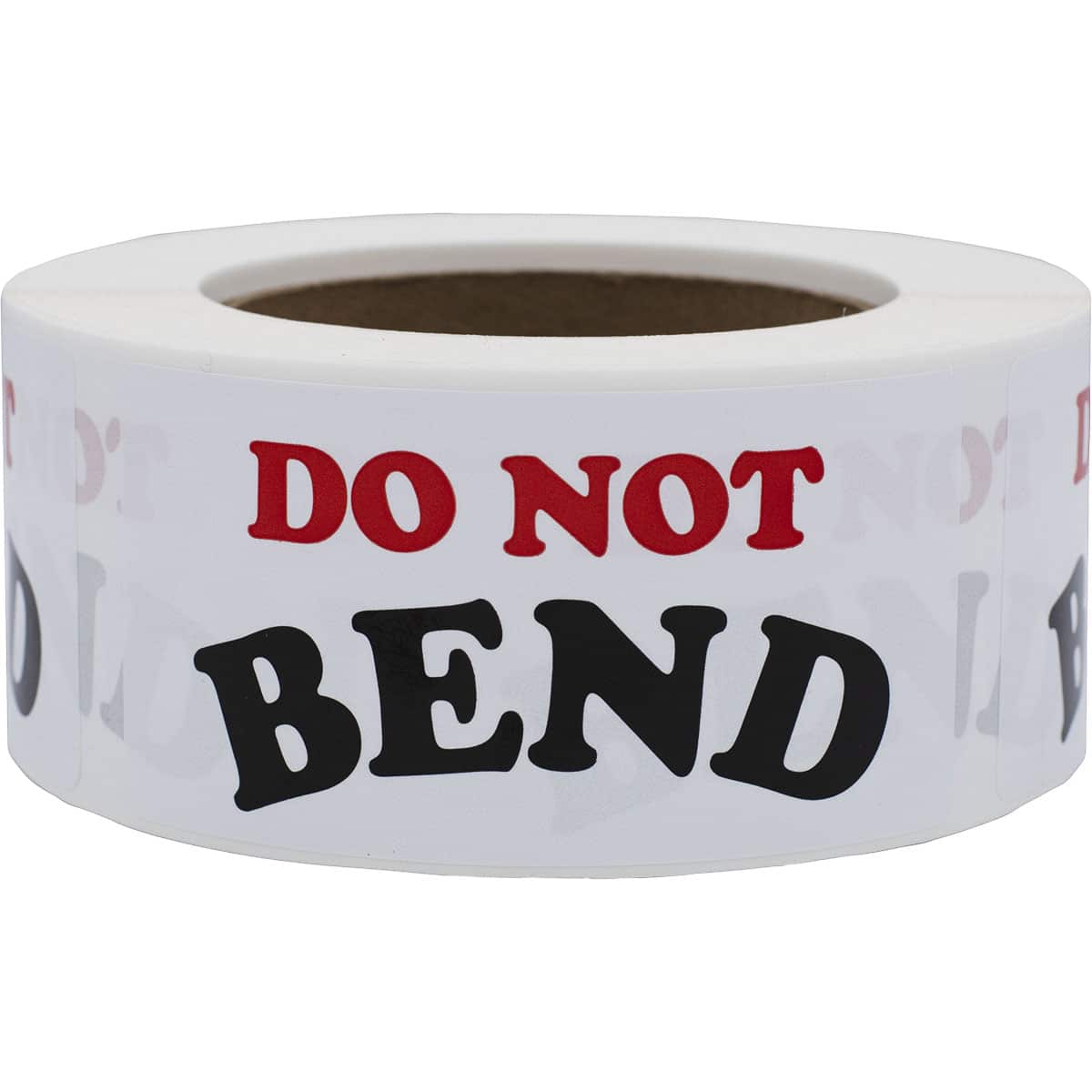 DO NOT BEND Warning Labels 2 x 4"