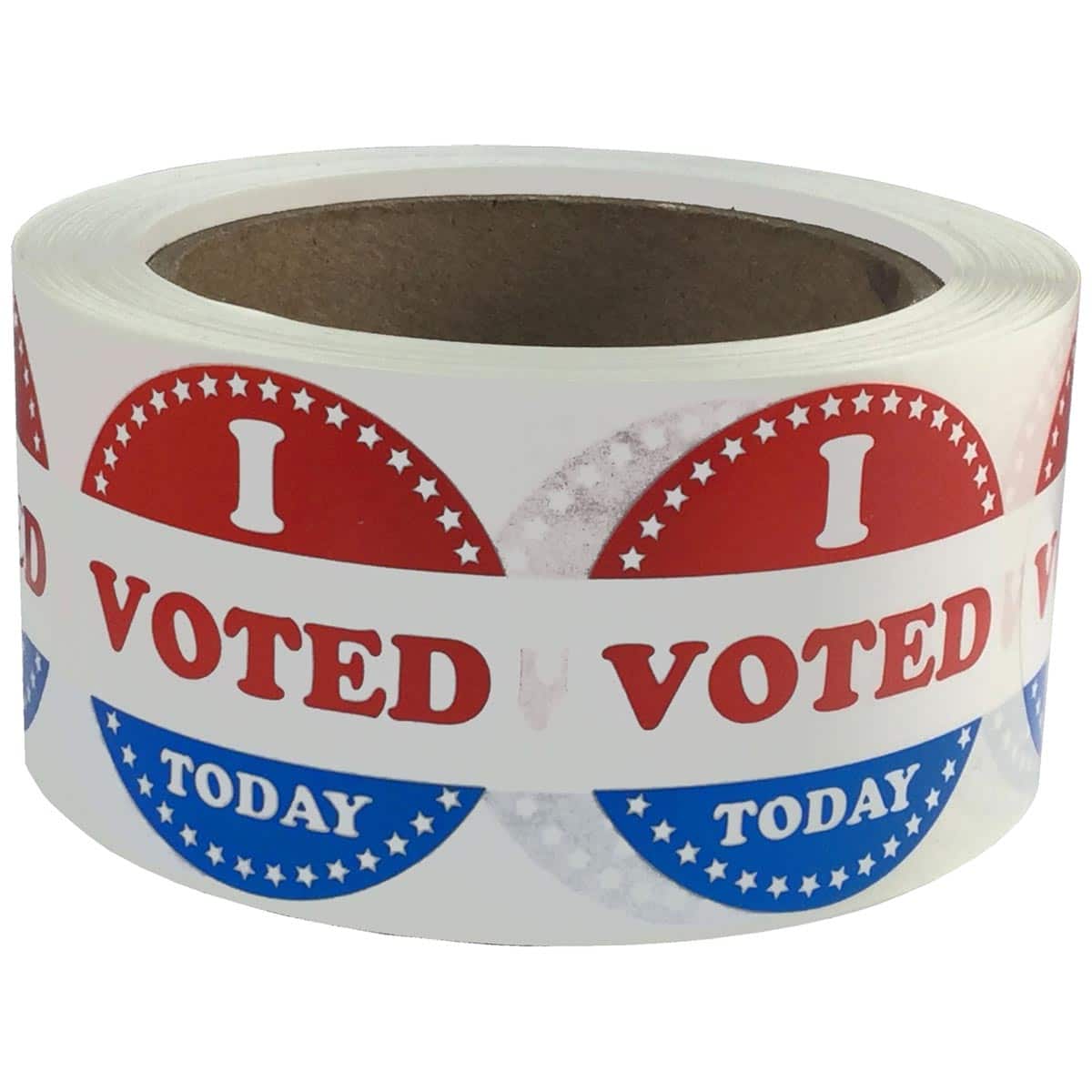 I VOTED TODAY Stickers Semi-Gloss 2"