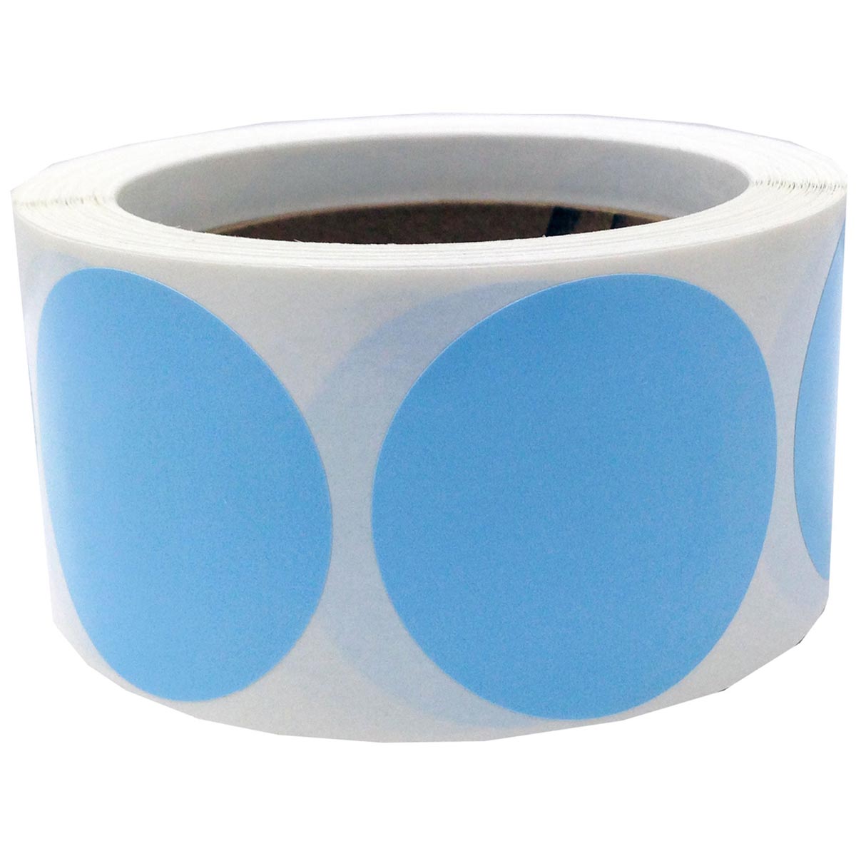 Baby Blue Color Coding Labels 2" Round