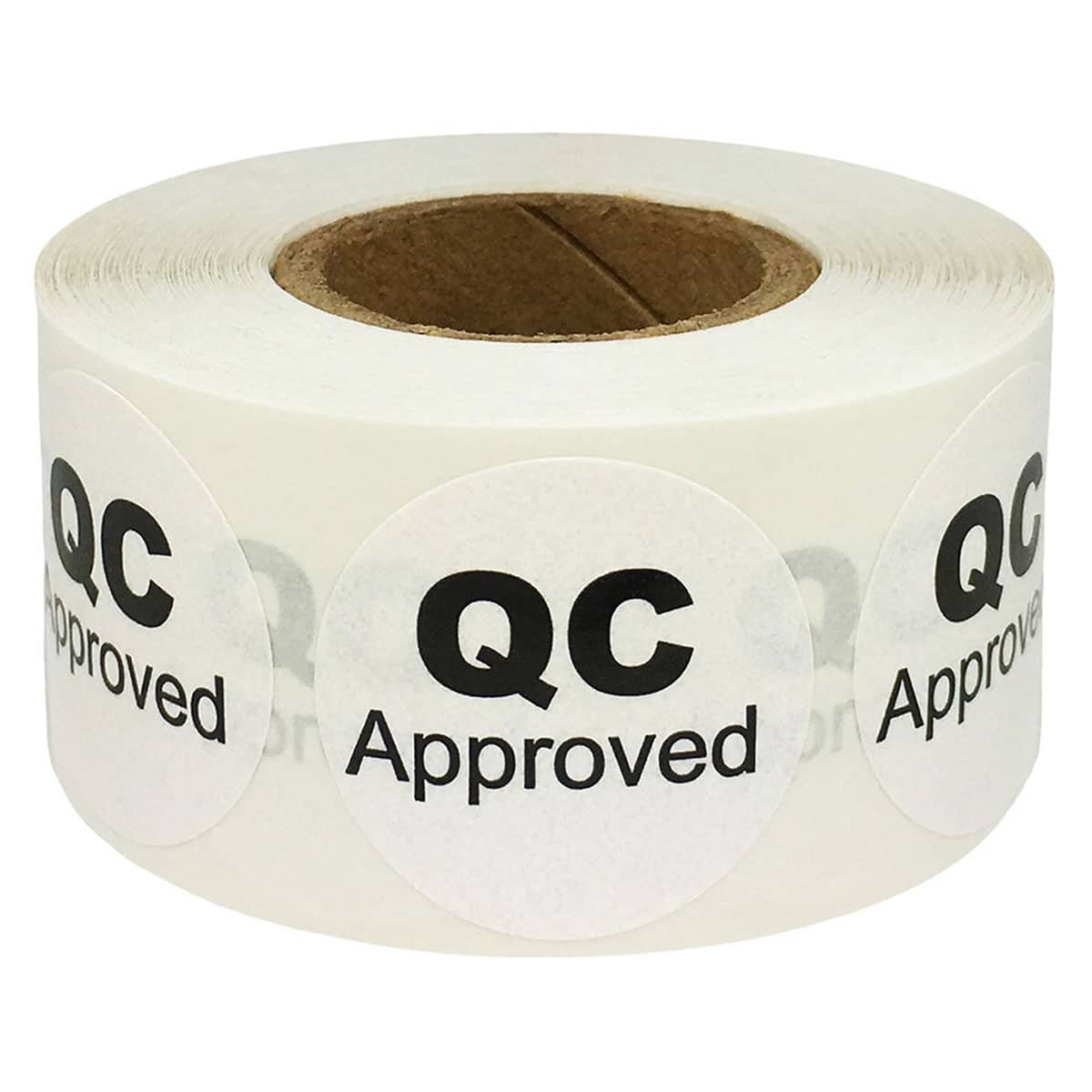 QC Approved Labels 1" Round