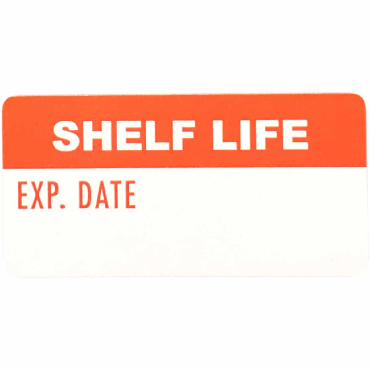 Food Rotation Shelf Life Expiration Labels