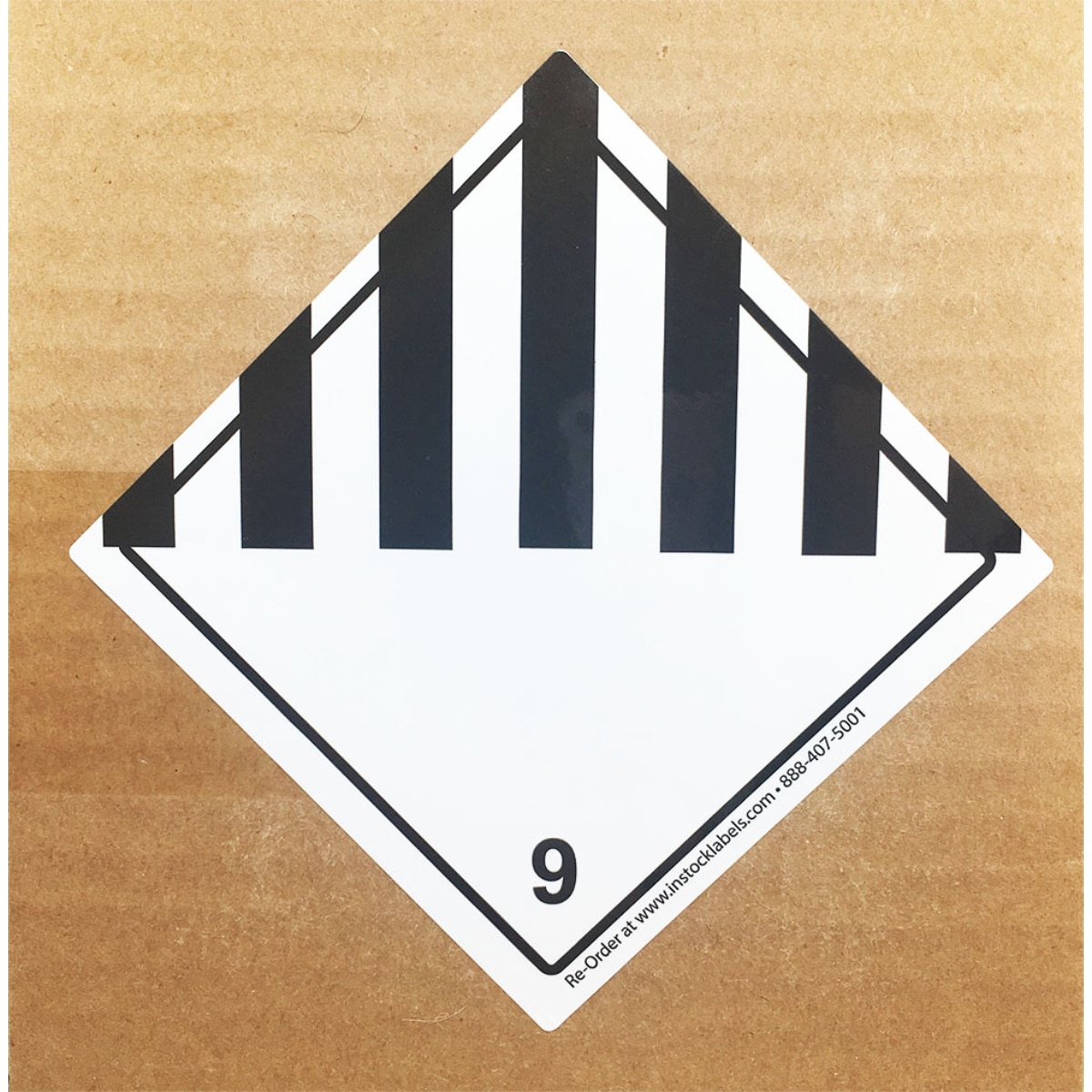 DOT Miscellaneous Dangerous Goods Labels Hazard Class 9