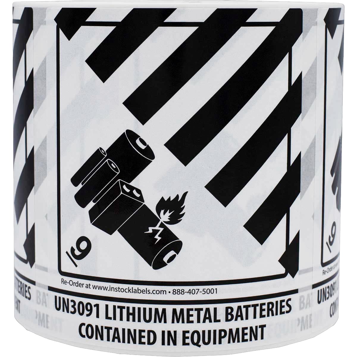 Lithium Metal Batteries Contained In Equipment UN3091 Hazard Class 9