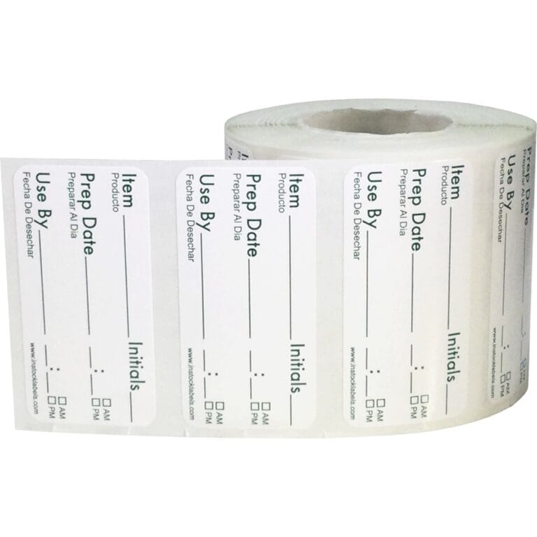 Pro Pak Food Rotation Labels Removable Use By Food Rotation Labels | InStockLabels.com