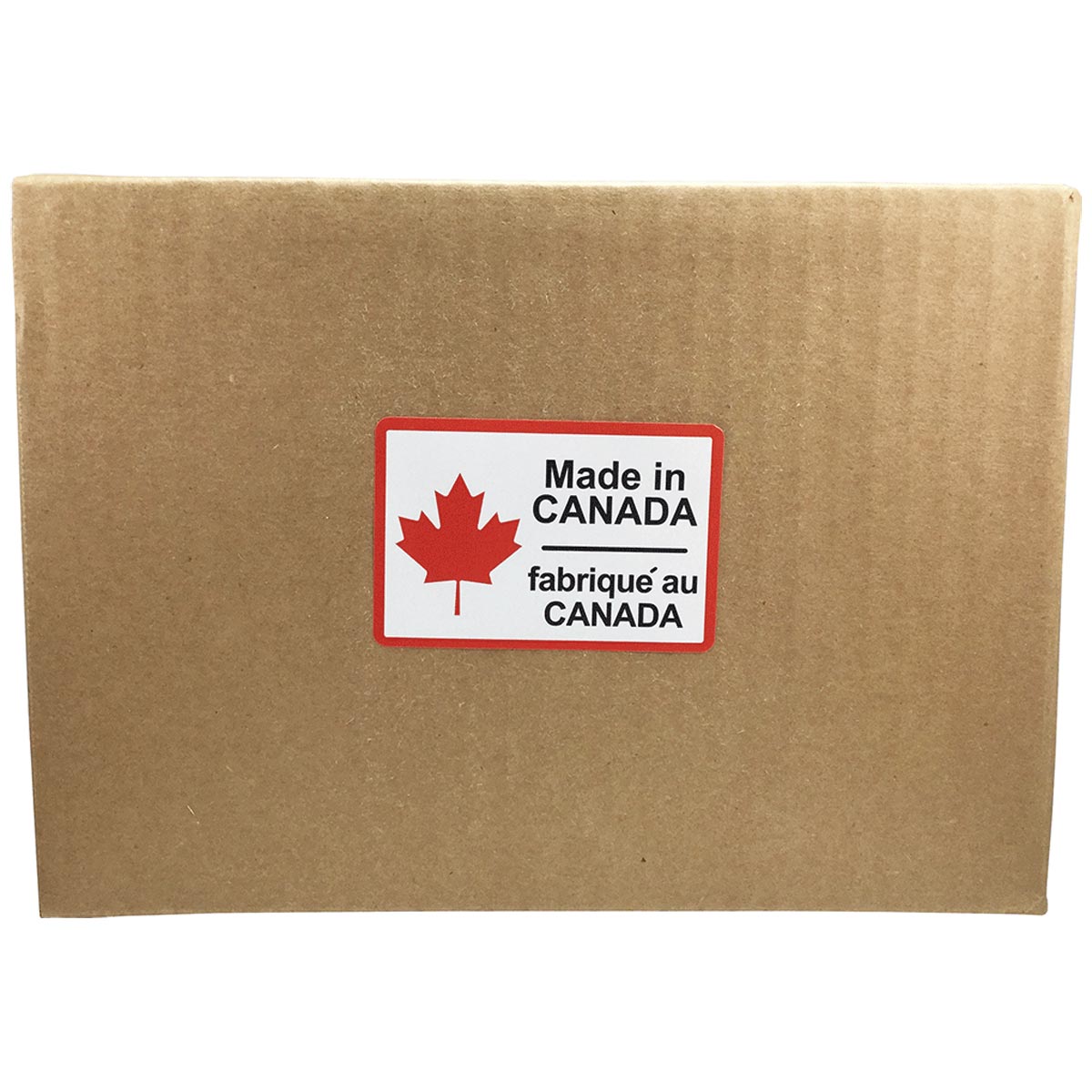 Made in Canada Stickers 2" x 3"