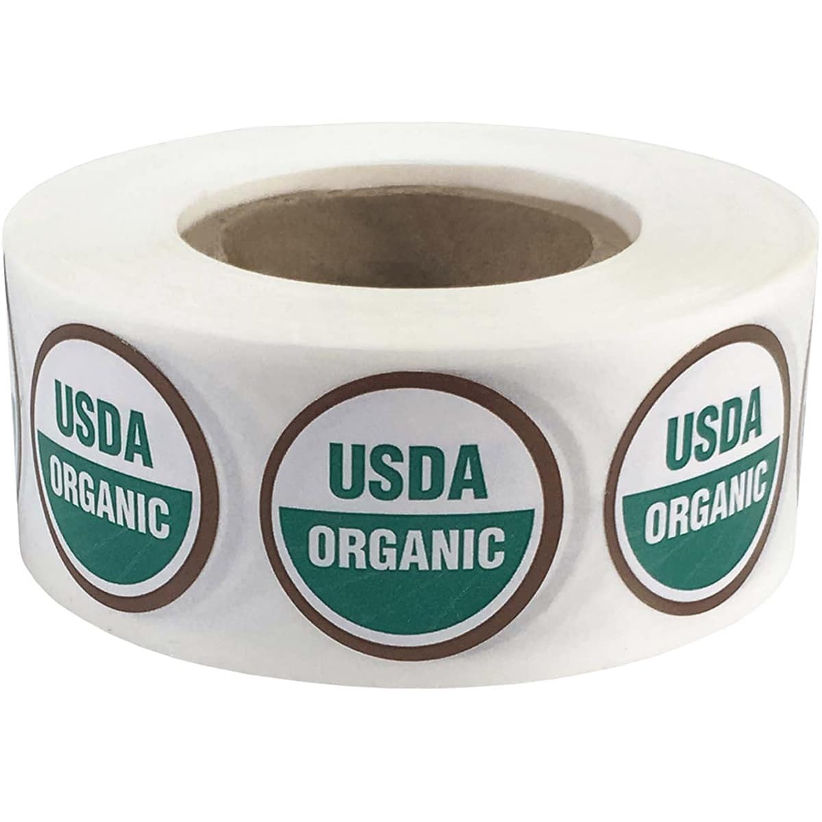 USDA Organic Deli Labels 3/4" Round