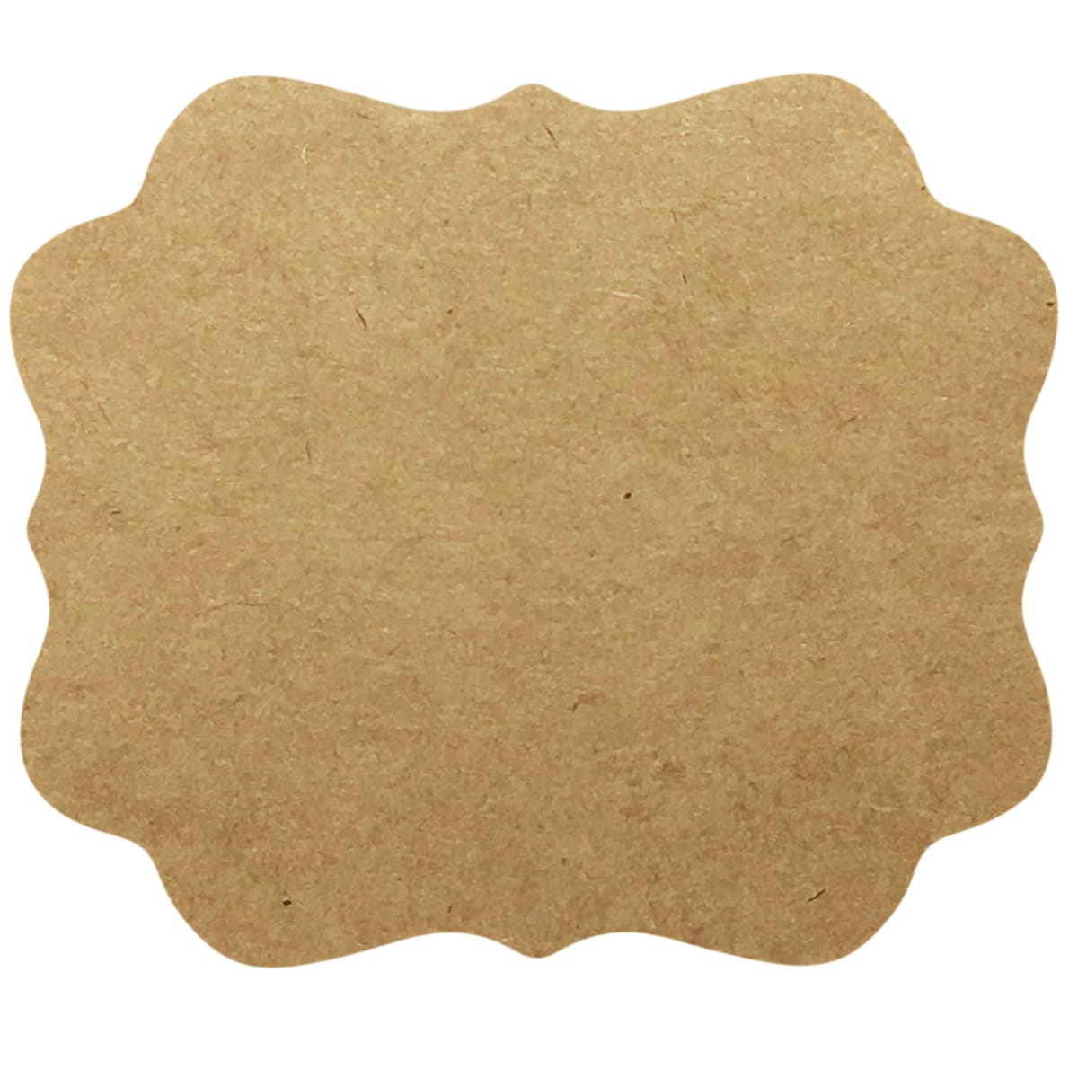 QTY 100 Holiday Kraft Gift Tags In Various Shapes