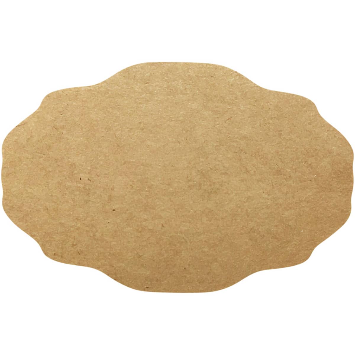 QTY 100 Holiday Kraft Gift Tags In Various Shapes
