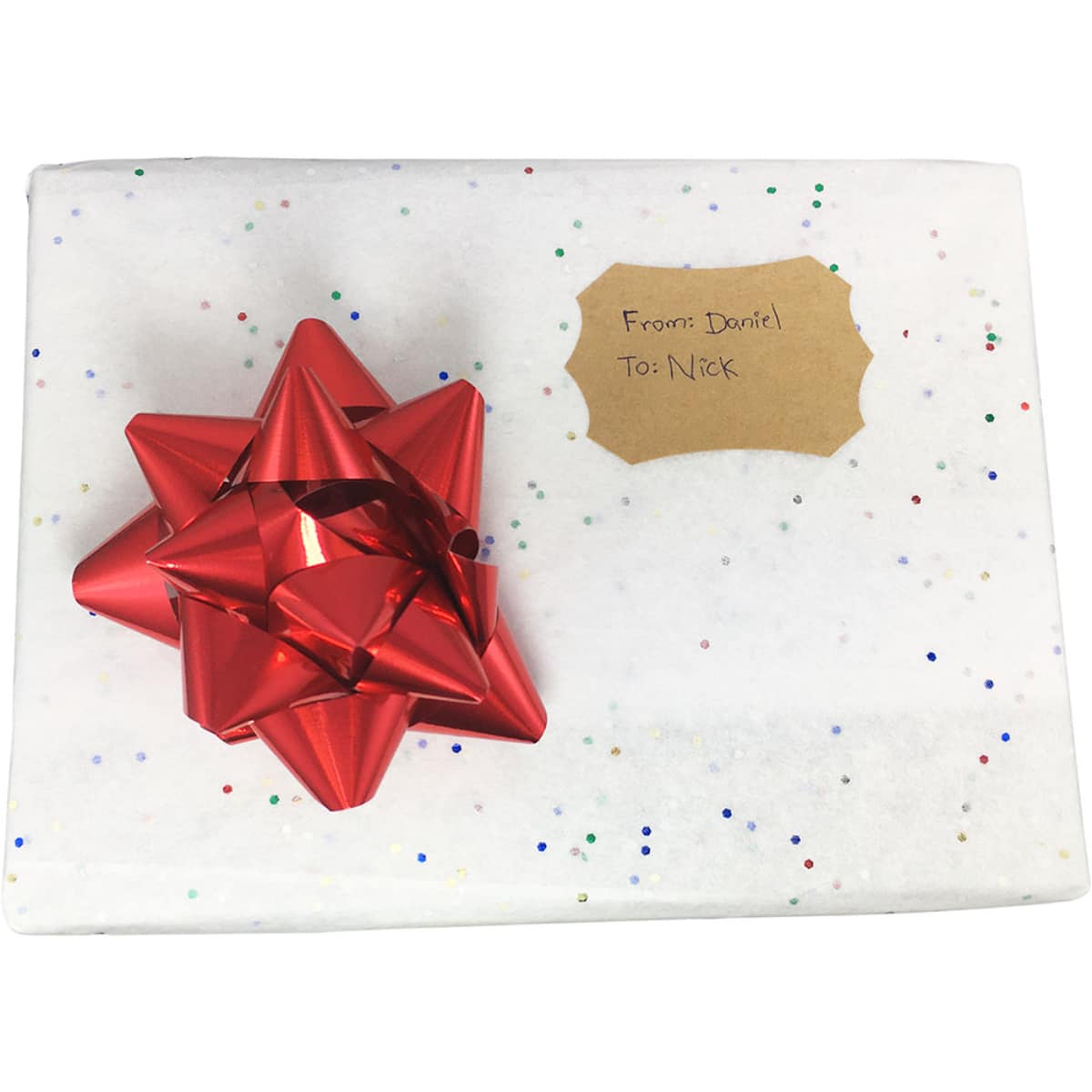 QTY 100 Holiday Kraft Gift Tags In Various Shapes