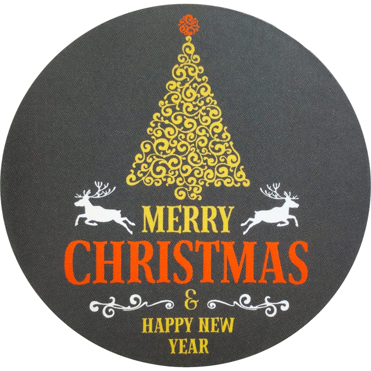 Merry Christmas and Happy New Year Stickers