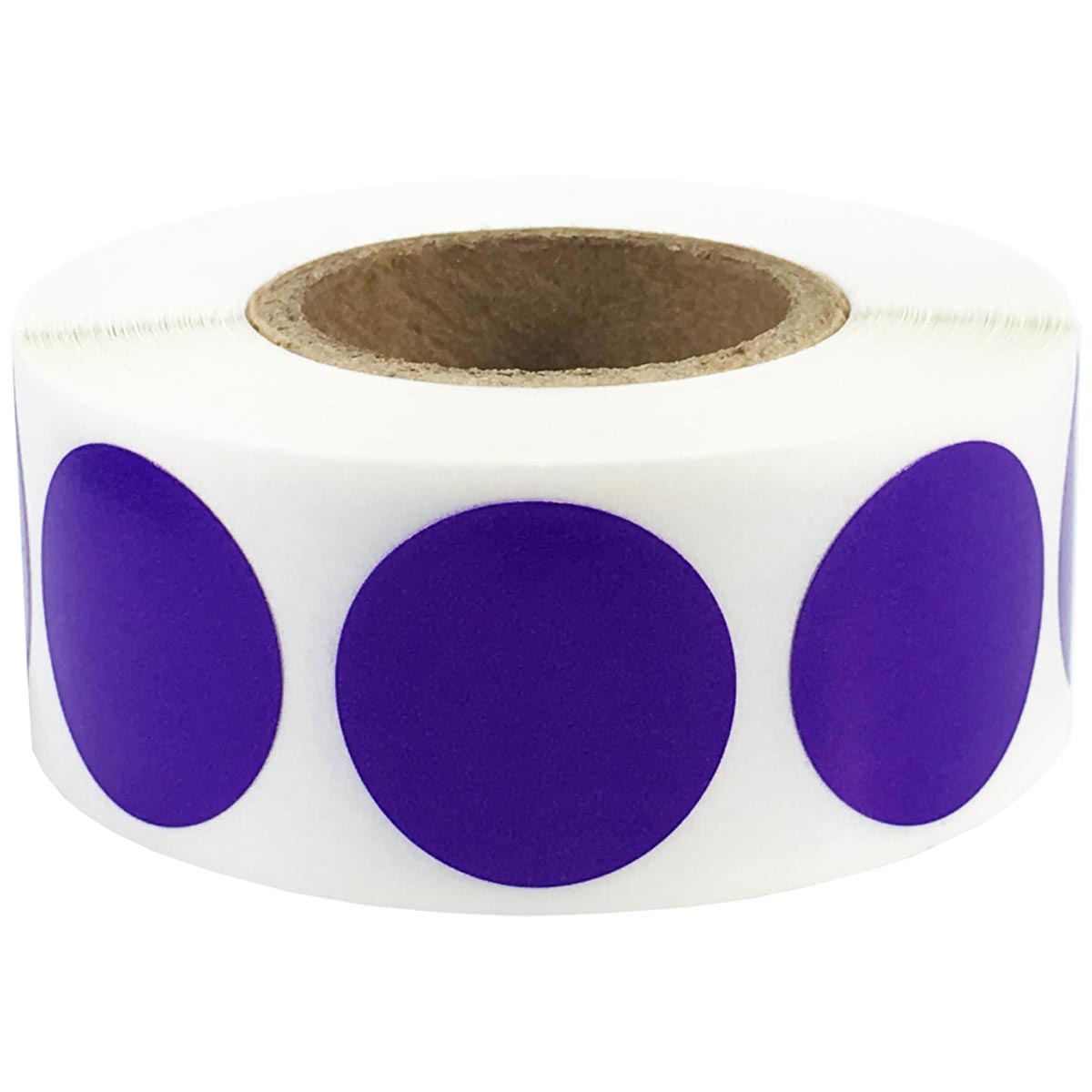 Grape Color Code Labels 3/4" Round