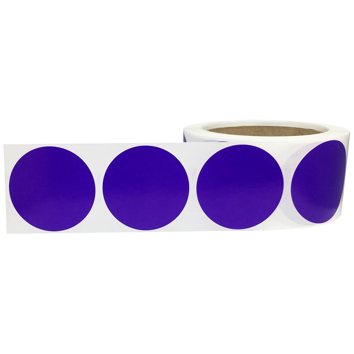 Grape Color Coding Labels 2" Round