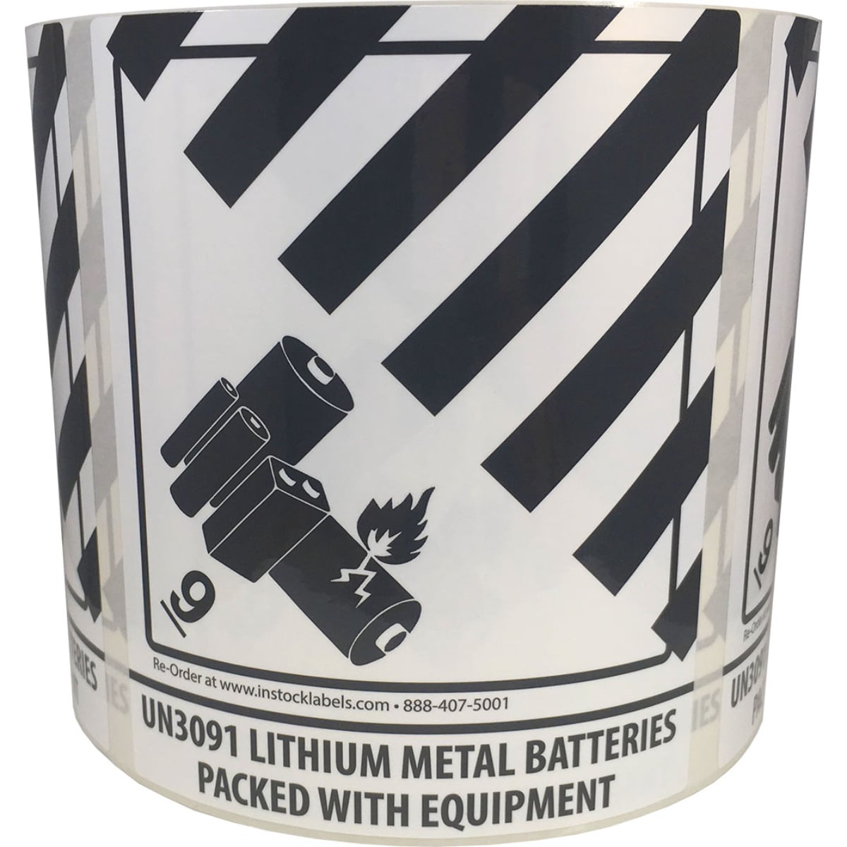 Laminated Lithium Metal Batteries Packed With Equipment UN3091 Hazard Class 9