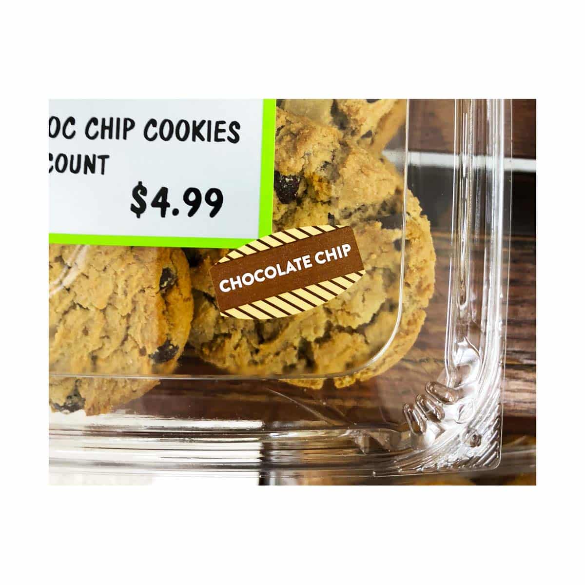 Chocolate Chip Labels