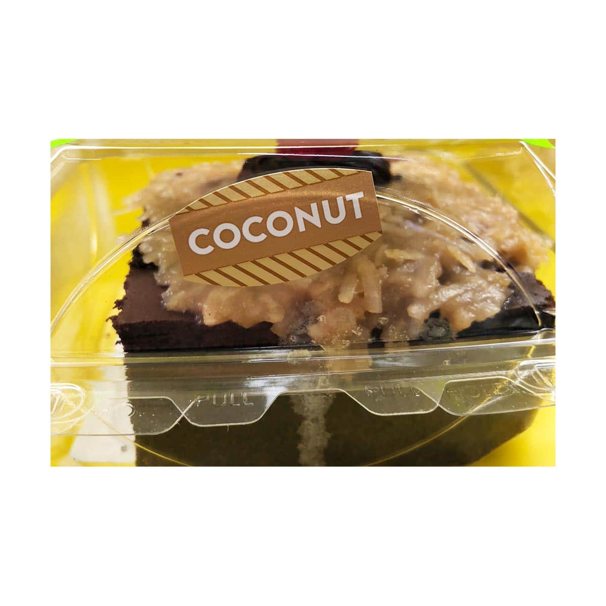 Coconut Baked Goods Labels