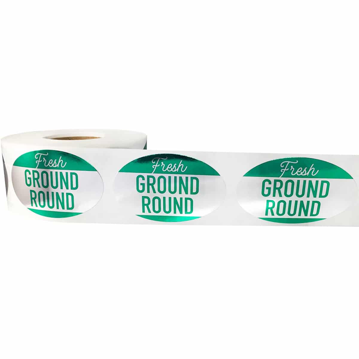 Fresh Ground Round Meat Labels