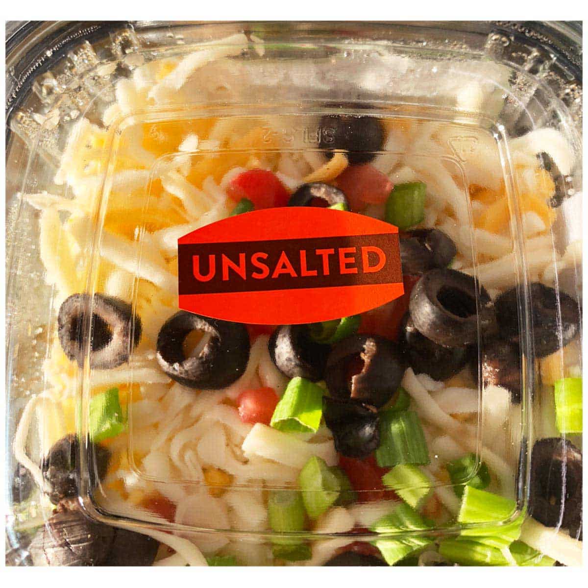 Unsalted Flavor Deli Labels