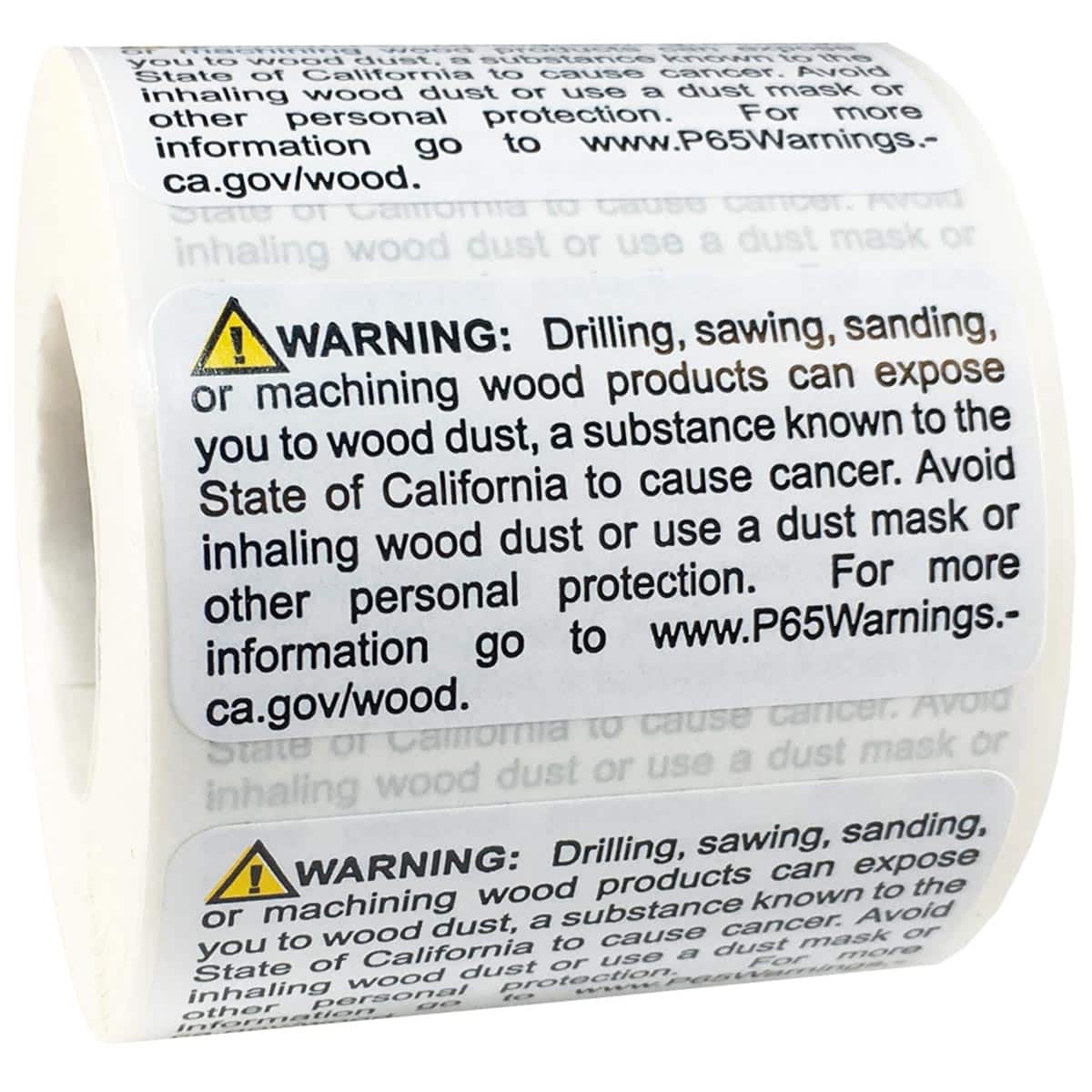 Prop 65 Labels Exposure to Wood Dust Requirements