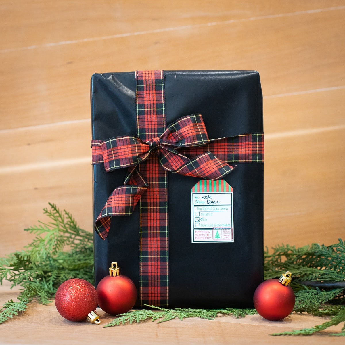 QTY 100 Official Santa Delivery North Pole Gift Tags