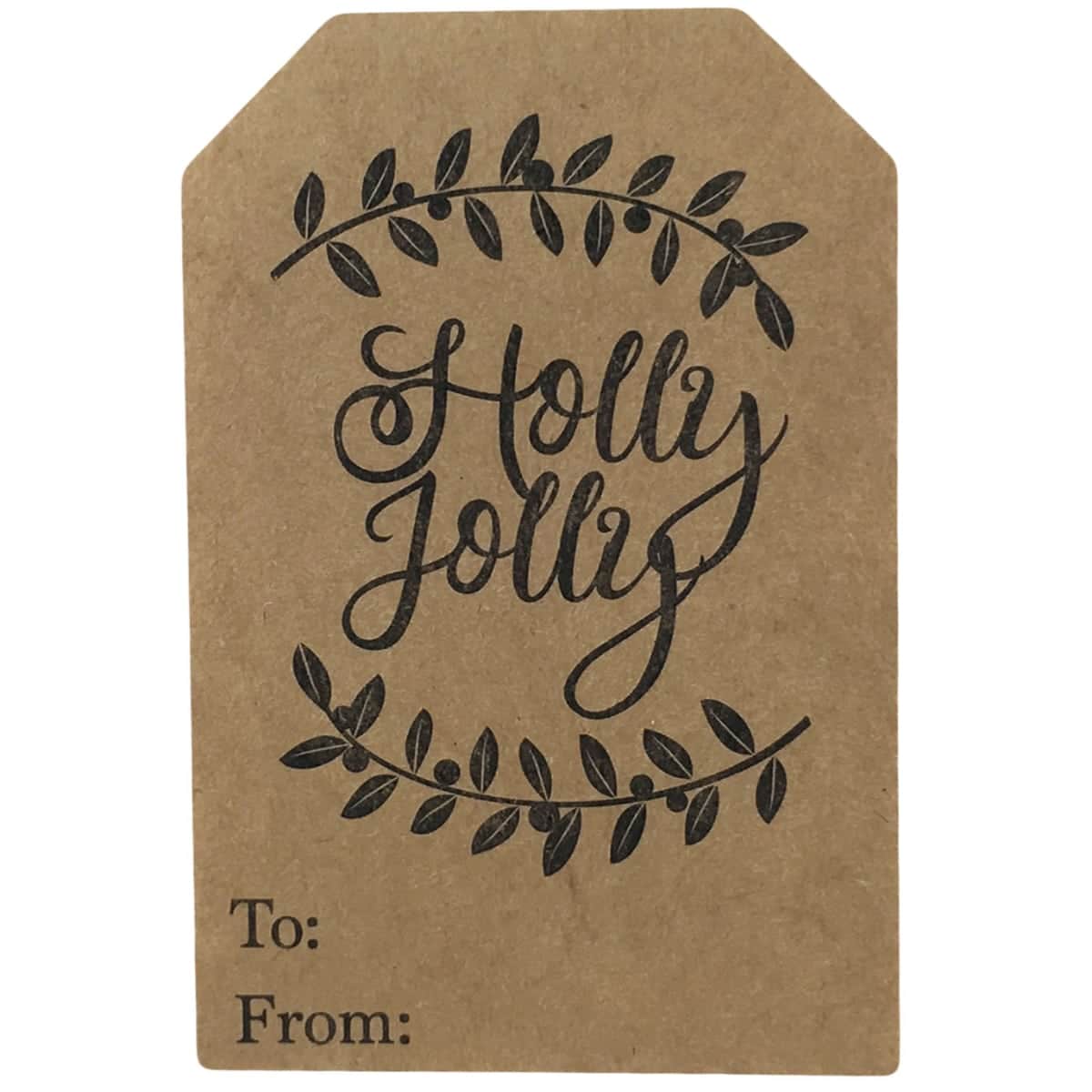 Kraft Farmhouse Style Christmas Gift Tags