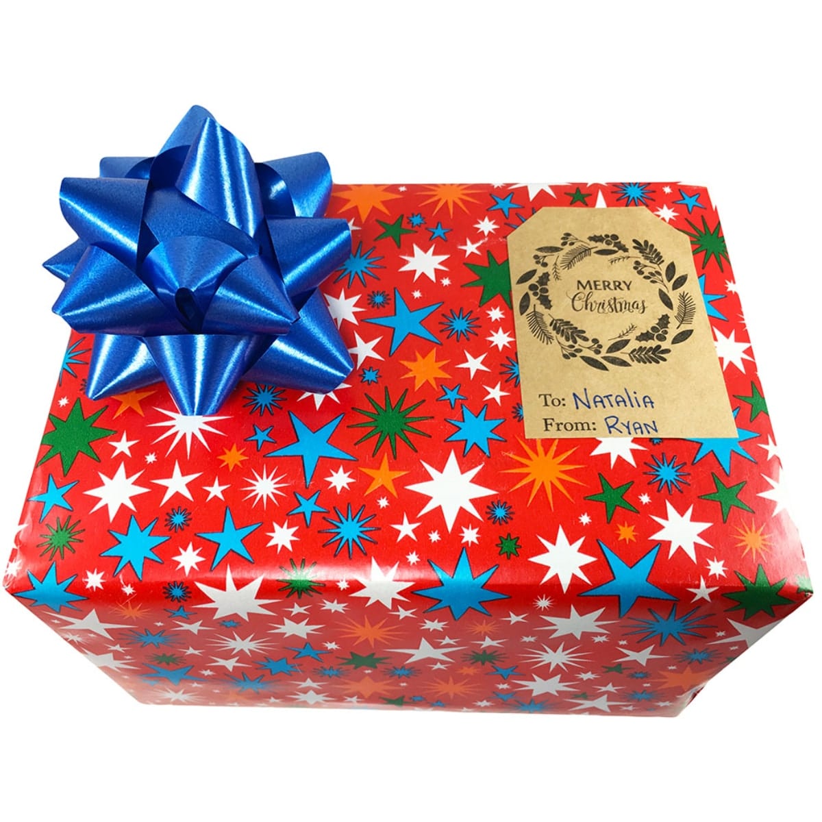 Kraft Farmhouse Style Christmas Gift Tags