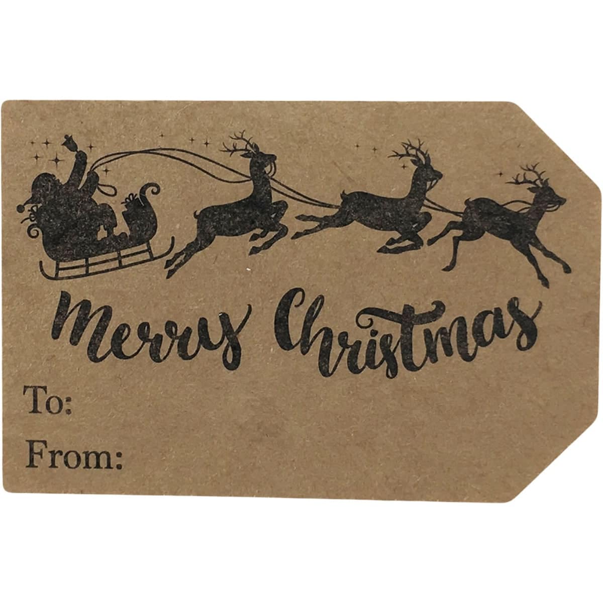 Kraft Farmhouse Style Christmas Gift Tags