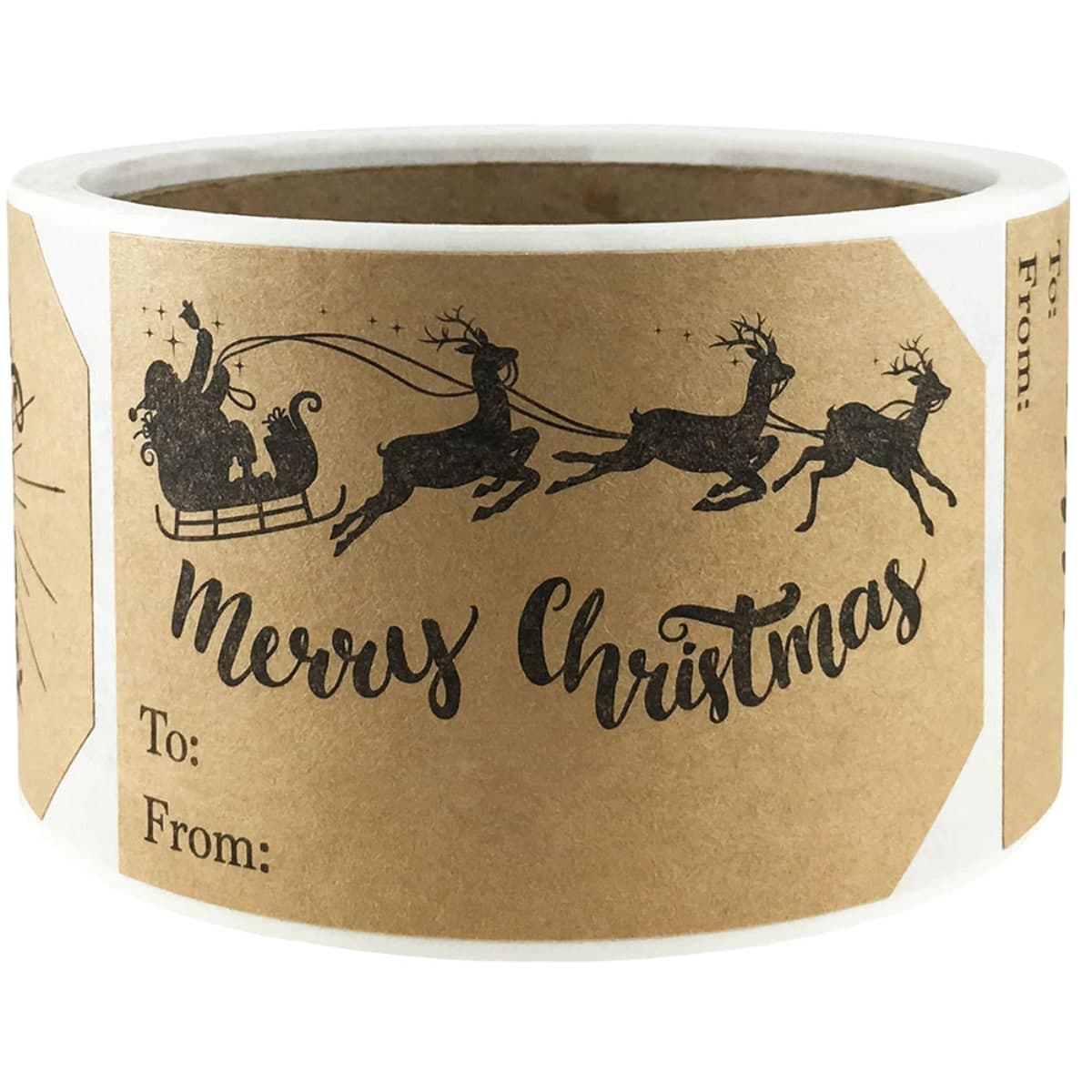 Kraft Farmhouse Style Christmas Gift Tags