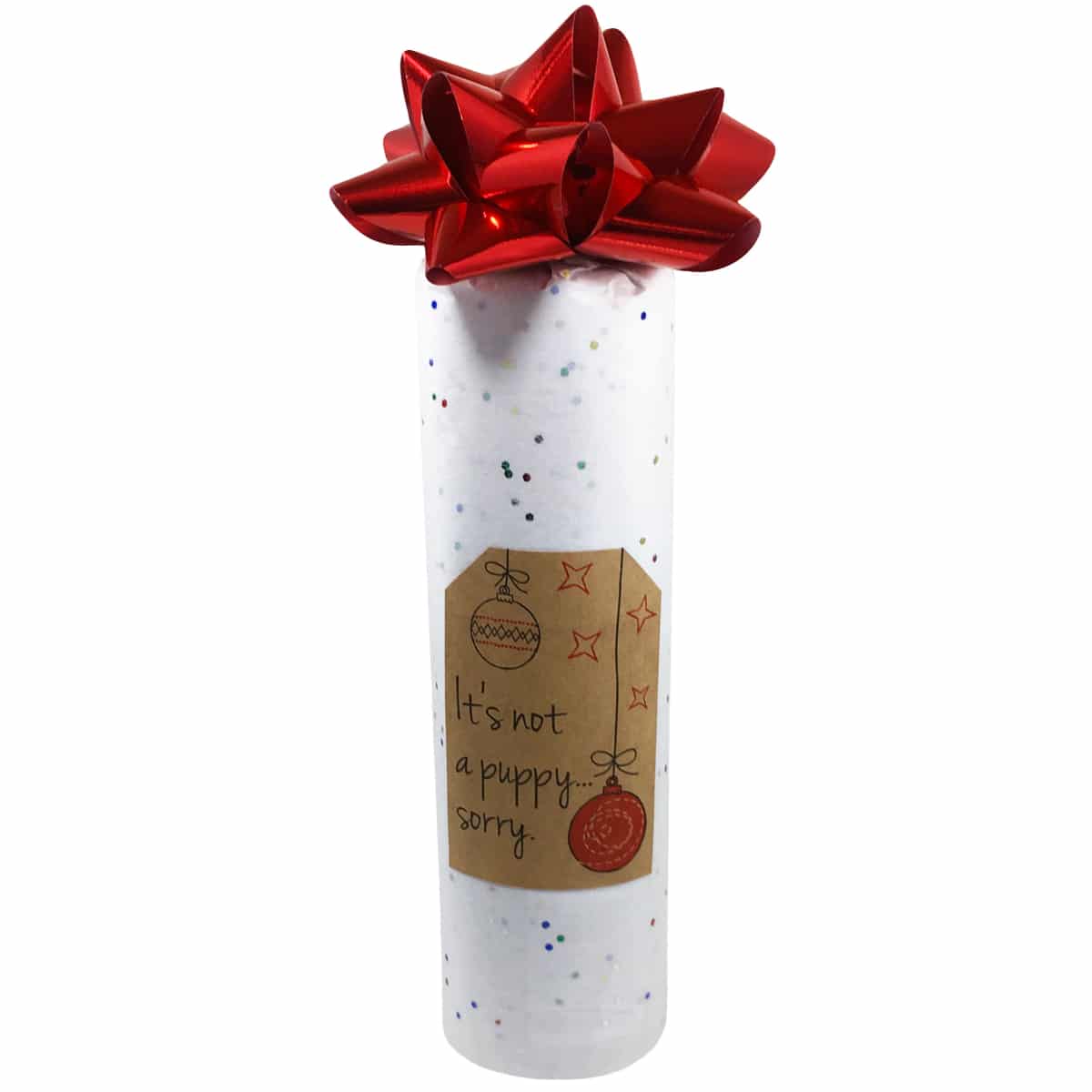 Funny Christmas Gift Tags on Kraft