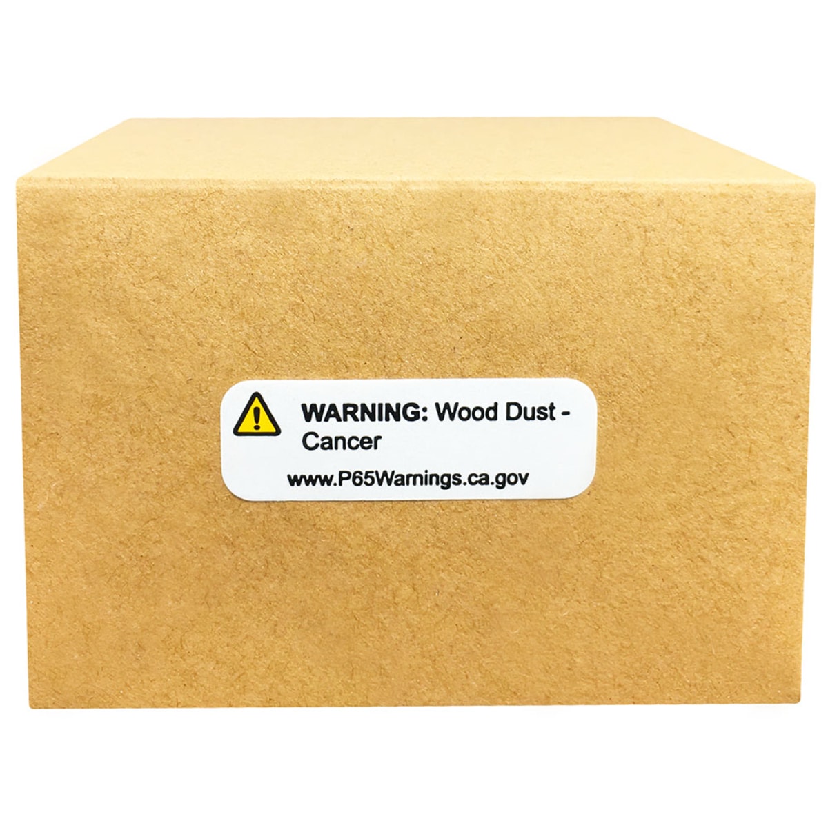 Prop 65 Wood Dust Short Form Warning Requirement Labels