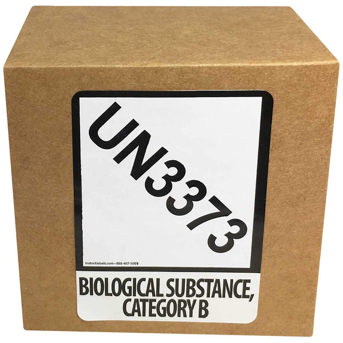 Small UN3373 Labels for Biological Substance | Category B