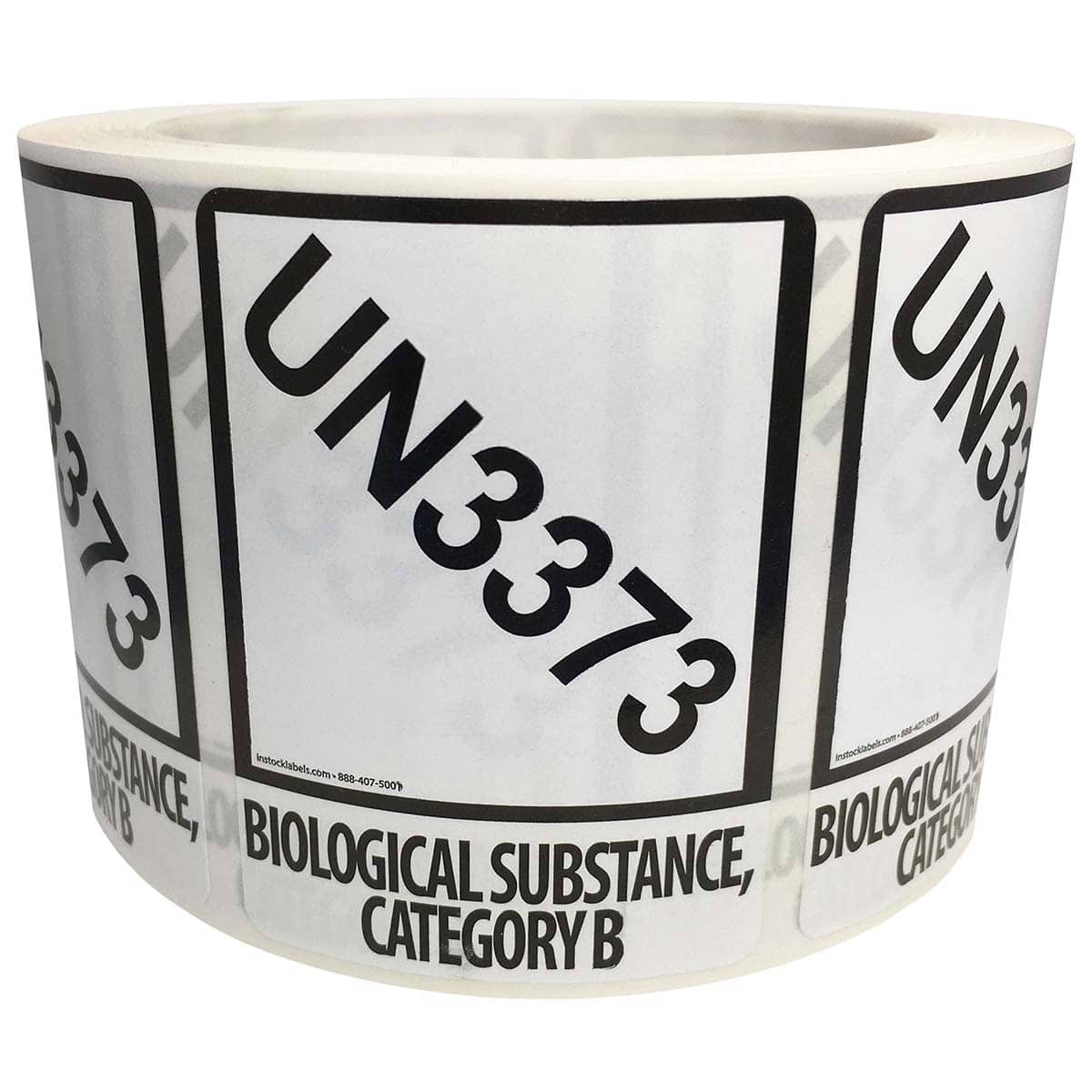 Small UN3373 Labels for Biological Substance | Category B